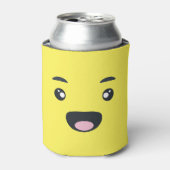 glimlachen van Emoji Blikjeskoeler (Blikje Voorkant)