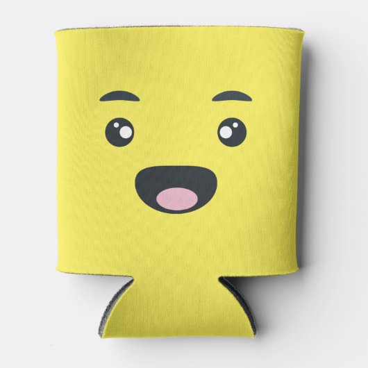 glimlachen van Emoji Blikjeskoeler (Voorkant)