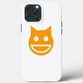 glimlachen van Emoji Cat Case-Mate iPhone Case (Achterkant)
