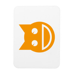 glimlachen van Emoji Cat Magneet