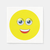 glimlachen van Emoji Servet (Voorkant)