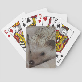 glimlachen van hedgel pokerkaarten