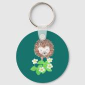 glimlachen van hedgel sleutelhanger (Achterkant)