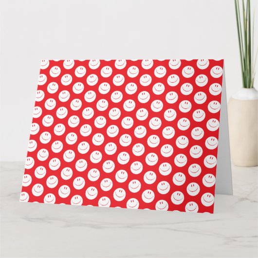 Glimlachen van ons allemaal, etc BIG Wenskaart - S Kaart (Voorkant)