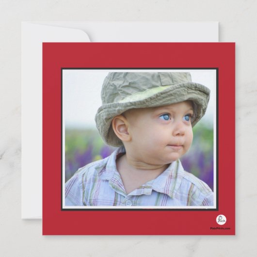 glimlachen van Snowman - uitnodiging van de Birthd (Achterkant)