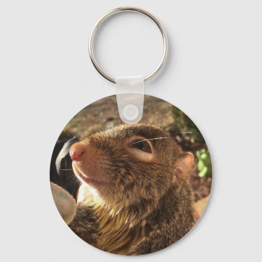 glimlachen van tumbleweed sleutelhanger (Voorkant)