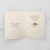 glimlachen van Victoriaans moeder- en dochtervakan Feestdagen Kaart (Binnen)