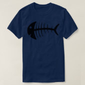 glimlachen van visbot t-shirt (Design voorkant)
