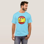 glimlachen vlag van Spanje T-shirt (Voorkant volledig)
