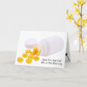 glimlachen zijn besmettelijk kaart (Gele Bloem)