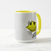 glimlachen zijn besmettelijk mok (Voorkant rechts)