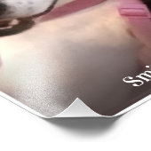 glimlachen zijn besmettelijke glimlachende hond foto afdruk (Hoek)