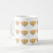 glimlachend Cantaloupe Koffiemok (Voorkant links)