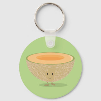 glimlachend Cantaloupe Sleutelhanger
