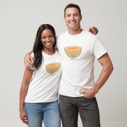 glimlachend Cantaloupe T-shirt (Unisex)