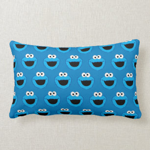 Glimlachend Cookie Monster Patroon Kussen