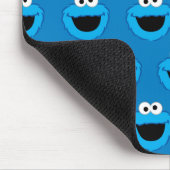 Glimlachend Cookie Monster Patroon Muismat (Hoek)