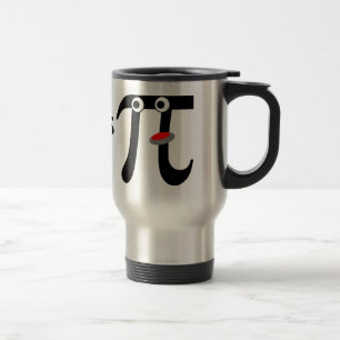 Glimlachend Eet Pi Aluminium Reisbeker