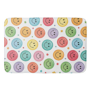 Glimlachend Emoji Patroon Badmat
