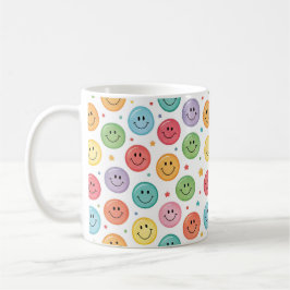 Glimlachend Emoji Patroon Koffiemok