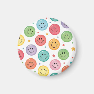 Glimlachend Emoji Patroon Magneet