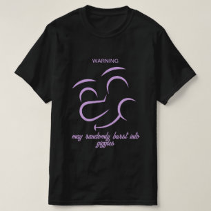 Glimlachend gezicht Mannen T-shirt