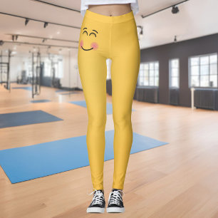 Glimlachend Gezicht met Glimlachende Ogen Leggings