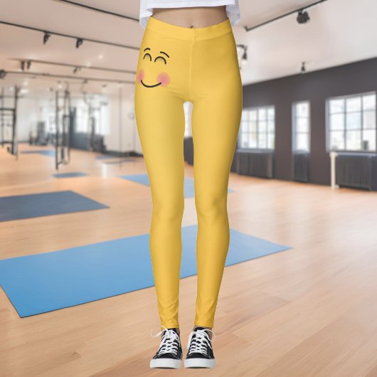 Glimlachend Gezicht met Glimlachende Ogen Leggings