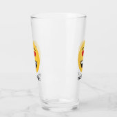 Glimlachend Gezicht met Hartvormige Ogen Glas (Links)