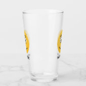 Glimlachend Gezicht met Open Ogen Glas (Links)