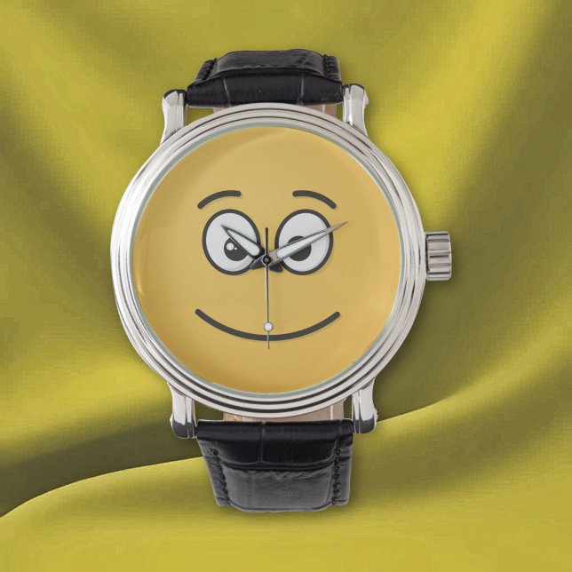 Glimlachend Gezicht met Open Ogen Horloge (Creator heeft geüpload)