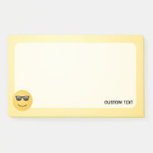 Glimlachend Gezicht met Zonnebril Post-it® Notes (Voorkant)