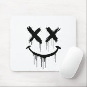 Glimlachend gezicht. muismat (Met muis)