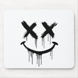 Glimlachend gezicht. muismat