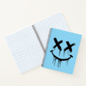 Glimlachend gezicht. notitieboek (Binnen)