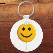 glimlachend gezicht sleutelhanger (Voorkant)