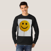 glimlachend gezicht t-shirt (Voorkant volledig)