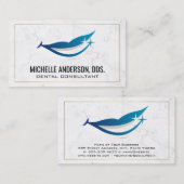 Glimlachend gezicht | Tandheelkundig Visitekaartje (Voorkant / Achterkant)