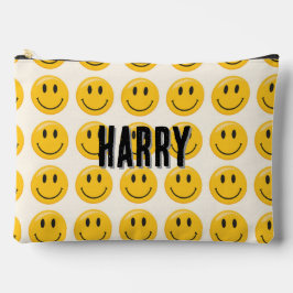 Glimlachend Gezichtspatroon – Schattigee Gele Glim Etui