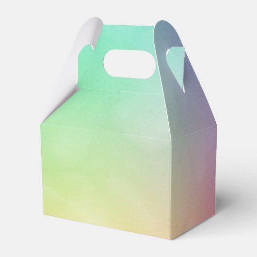 Glimlachend Hartelijk dank op Waterverf Bedankdoosjes (Achterkant)