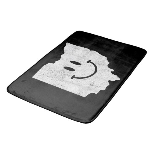 Glimlachend in OH - Grappig Ohio Happy Face Badmat (Gekanteld)