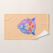 Glimlachend Kat Bad Handdoek (Handdoek)