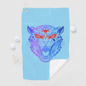 Glimlachend Kat Golfhanddoek (Insitu)