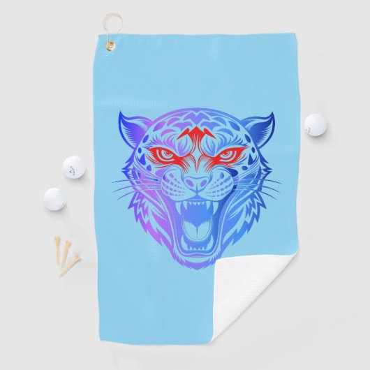 Glimlachend Kat Golfhanddoek (Insitu)