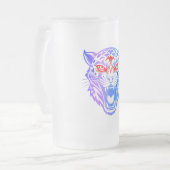 Glimlachend Kat Matglas Bierpul (Voorkant links)