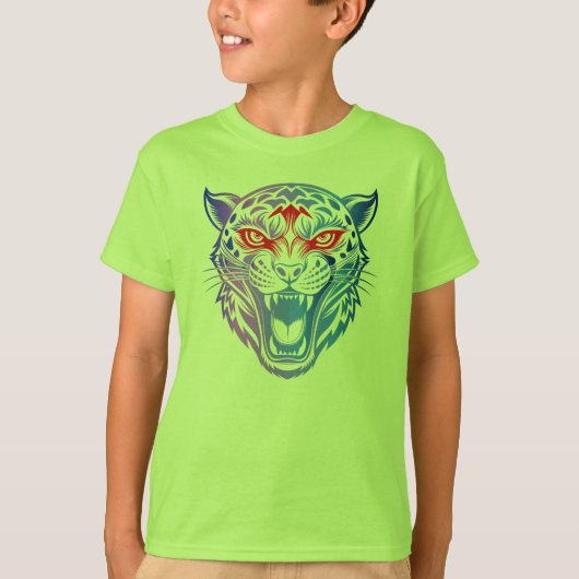 Glimlachend Kat T-shirt (Voorkant)
