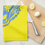 Glimlachend Kat Theedoek (Quarter Fold)