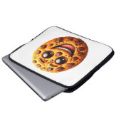 Glimlachend koekje. laptop sleeve (Voorkant onderkant)