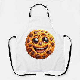 Glimlachend koekje. schort