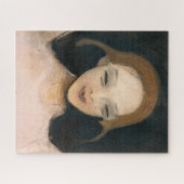 Glimlachend meisje, Helene Schierbeck Fine Art Legpuzzel (Horizontaal)